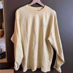 Levi's Butter Yellow Crewneck Sweatshirt